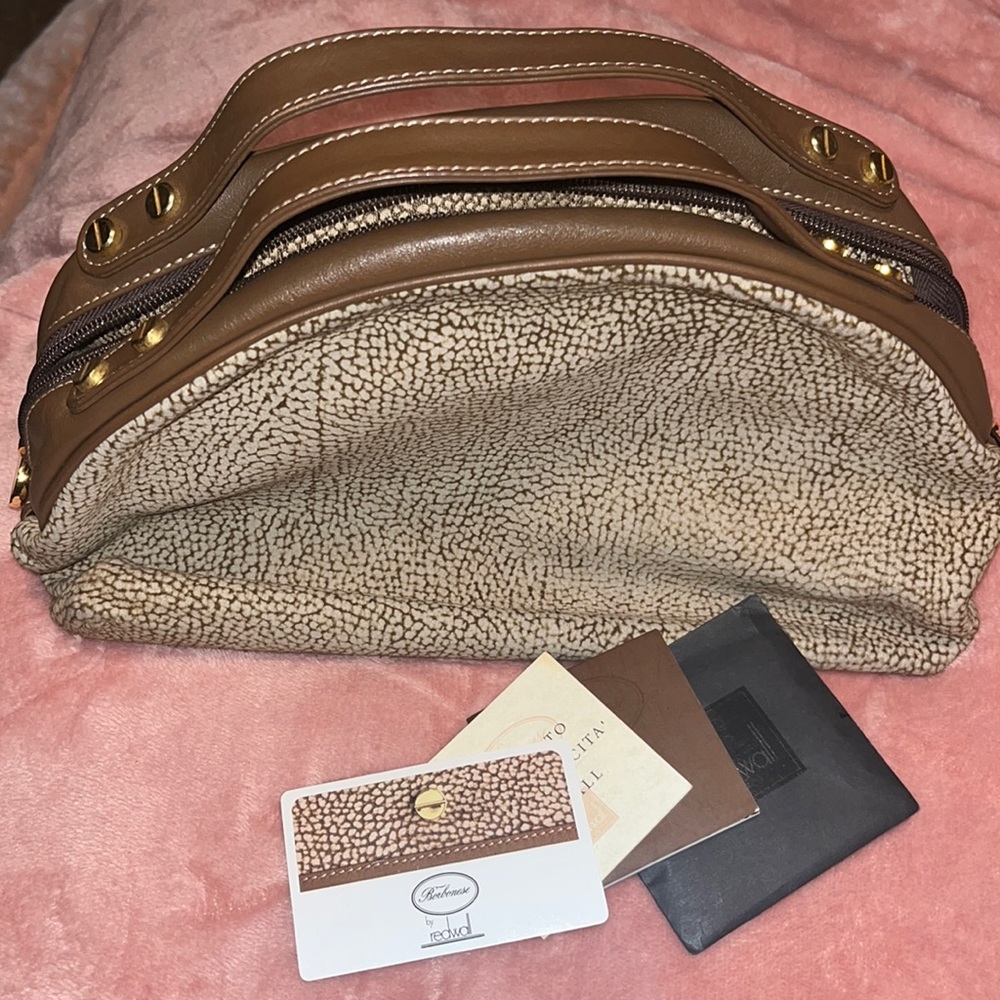 Authentic Borbonese Redwall bag